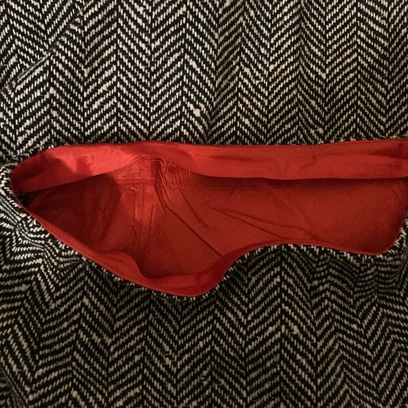 Vintage herringbone pencil skirt handmade 1950’s - Picture 7 of 8